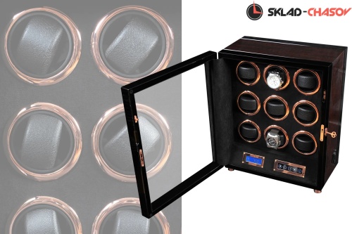 Шкатулка для автоподзавода 9-ти часов Vector 9BL фото фото 3