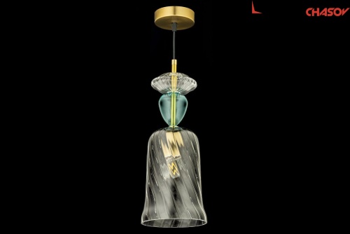 Люстра подвесная Arti Lampadari Davoli E 1.P1 CG фото фото 3