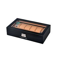 Шкатулка для хранения 12-ти часов CARBON 012BO фото