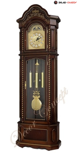 Напольные часы Columbus CR9089-PG-CH «Вишневая элегия» gold фото