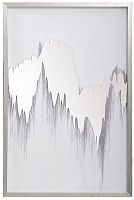 Панно металлическое "Зеркальные горы" фото