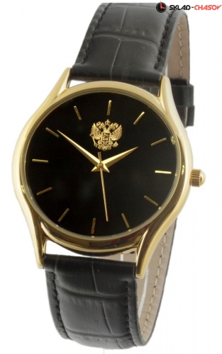 Кварцевые Слава "Патриот" логотип Герб РФ 1119536/2035 фото