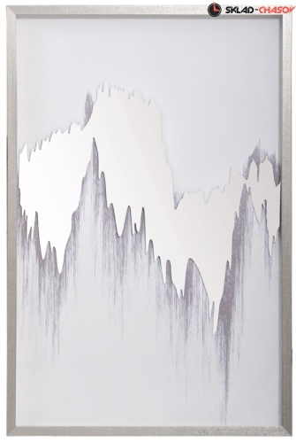 Панно металлическое "Зеркальные горы" фото