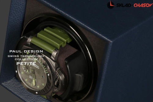 Шкатулка для подзавода 1-х часов Petite1-LBU-K фото фото 3