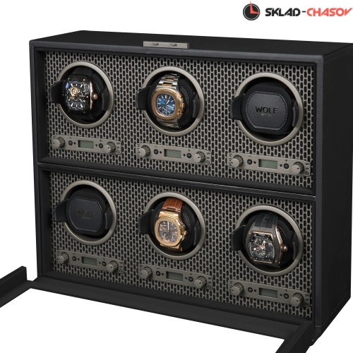 Шкатулка для автоподзавода 6-ти часов Wolf 469603 фото фото 9