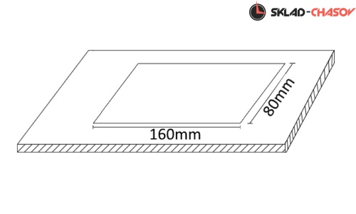 Встраиваемый светильник Crystal Lux CLT 001С2 BL фото фото 2