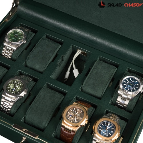 Шкатулка для хранения 10-ти часов Wolf 792741 фото фото 4