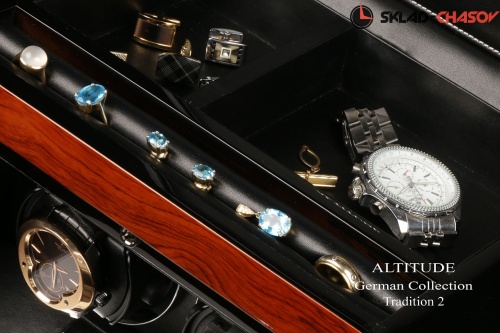 Шкатулка для подзавода 2-x часов. Клен. Коллекция TRADITION фото фото 7