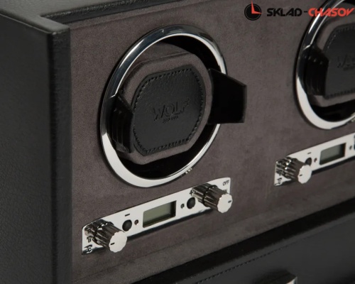 Шкатулка для автоподзавода 3-х часов Wolf 460802 фото фото 6