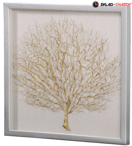 Панно "Кораллы 4" золото фото фото 3