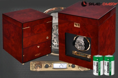 Шкатулка для автоподзавода 1-х часов Wolf Viceroy 454510 фото фото 4