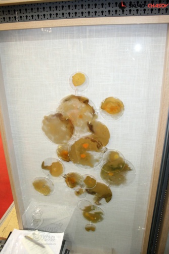 Панно настенное "Капли росы 1" жёлтое фото фото 4