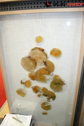 Панно настенное "Капли росы 1" жёлтое фото фото 4