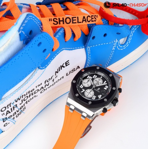 Ремешок Для Часов Orange Ap Royal Oak Offshore 42mm Strap фото фото 2