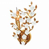 Бронзовое бра Mahdi W1402 Roses фото