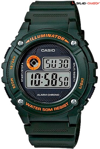 Casio W-216H-3B фото