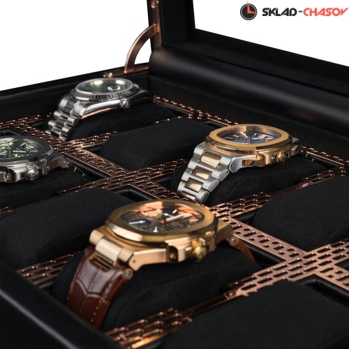 Шкатулка для хранения 10-ти часов Wolf 488116 фото фото 4