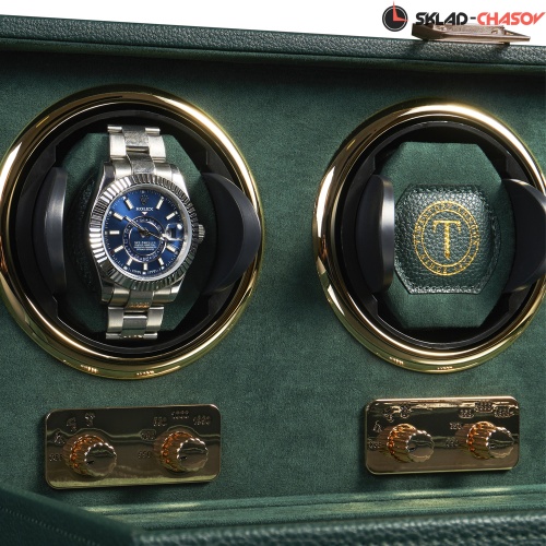 Шкатулка для автоподзавода 3-х часов Badge 03MGR фото фото 4