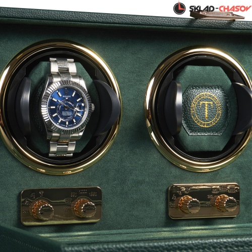 Шкатулка для автоподзавода 3-х часов Badge 03MGR фото фото 4