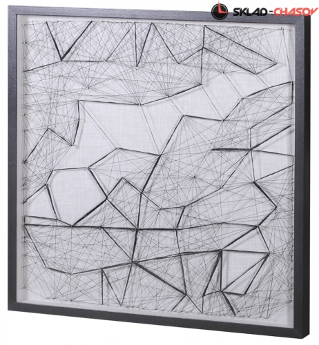 Панно из нейлоновых нитей "Поиск" фото фото 2