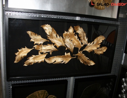 Панно золотистое "Кружение" фото фото 4