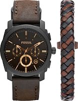 Fossil Machine Chronograph FS5251SET фото