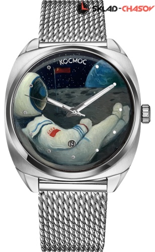 Наручные часы Космос D 113.1 - Космонавт на Луне фото