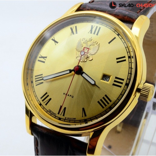 Кварцевые Слава "Традиция" логотип Герб РФ 1409727/2115-300 фото фото 2