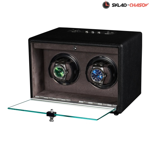 Шкатулка для автоподзавода 2-х часов Altitude E2BG фото фото 4