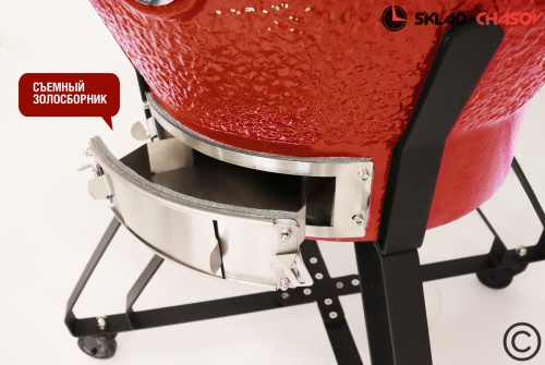 Керамический гриль SG24 PRO CFG 61 см / 24 дюйма (красный) фото фото 6