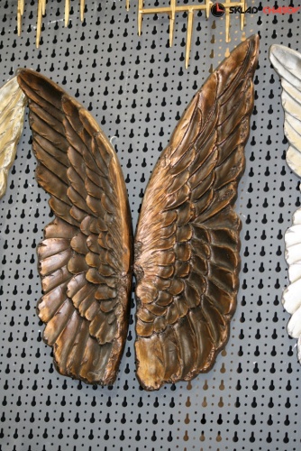 Панно рельефное "Крылышки бронзовые" фото фото 4