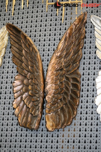 Панно рельефное "Крылышки бронзовые" фото фото 4