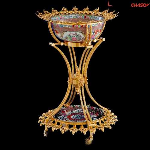 Бронзовая ваза Lampa LF322 фото