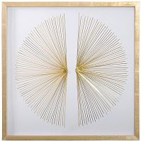 Панно настенное "Янтарные нити" фото