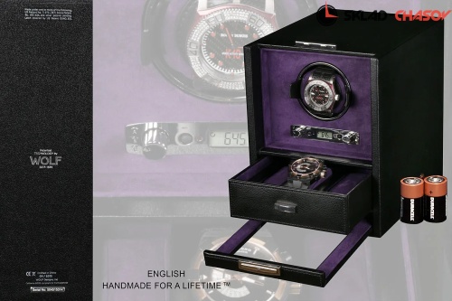 Шкатулка для автоподзавода 1-х часов Wolf 460628 фото фото 3