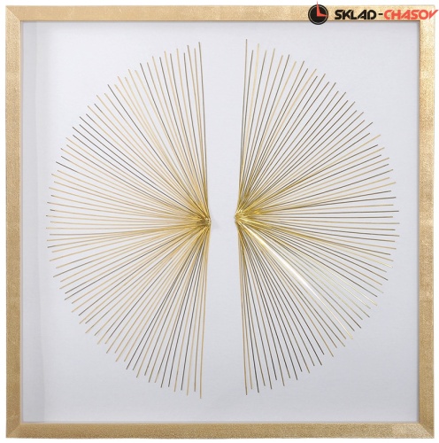 Панно настенное "Янтарные нити" фото