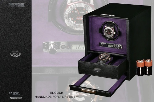 Шкатулка для автоподзавода 1-х часов Wolf 460628 фото фото 3