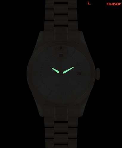 Часы "Президент" 86069860кк на браслете кварцевые фото фото 4