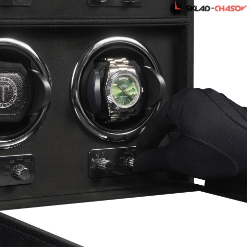 Шкатулка для автоподзавода 4-х часов Badge 04MBL фото фото 5