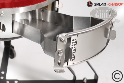 Керамический гриль SG PRO, 56 см / 22 дюйма (красный) фото фото 10