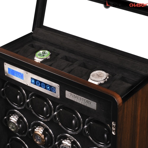 Шкатулка для автоподзавода 12-ти часов и хранения с отпечатком ELLIPSE 012DS фото фото 3