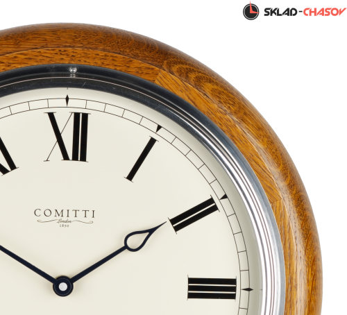 Часы настенные COMITTI The Plymouth Oak Quartz C3842Q-CR фото фото 2