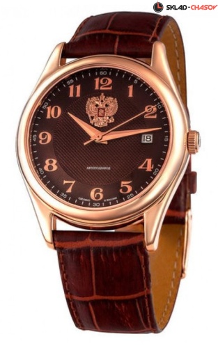 Механические с автоподзаводом Слава "Премьер" логотип Герб РФ 1493860/300-8215 фото