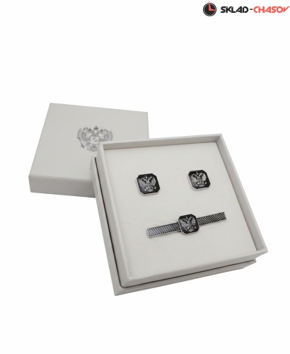 Запонки и Зажим для галстука "Президент" 54504-545004кк фото фото 2