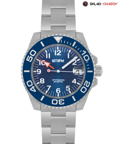 Часы "ШТУРМ" 75967453кк на браслете механические фото