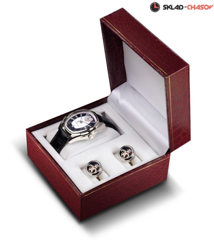 Часы 8215/911.1.197П с запонками фото