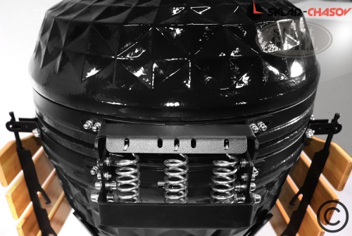 Керамический гриль SG PRO, 61 см / 24 дюйма (черный) фото фото 8