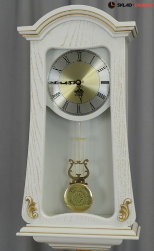 Настенные часы с маятником Columbus 2410 WH фото фото 2