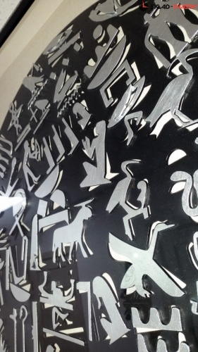 Панно Египетские письма 1 настенное фото фото 3