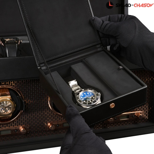 Шкатулка для автоподзавода 3-х часов Wolf 469416 фото фото 13